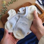 جوراب زیر قوزکی کولردار زنانه طرح میکس آبی وارداتی