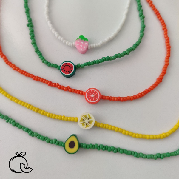 گردنبند مدل Fruits