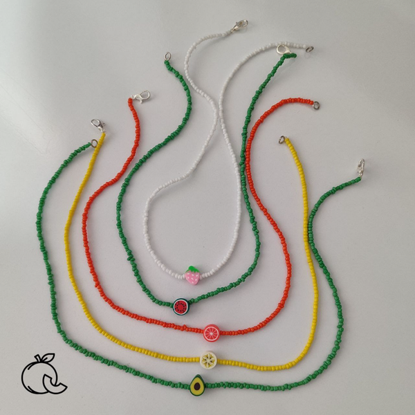 گردنبند مدل Fruits