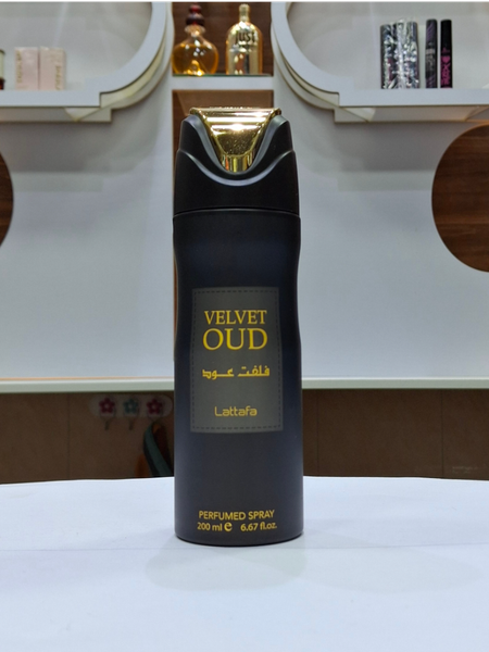اسپری فلفت عود velvet oud لطافه 200 میل اصل امارات