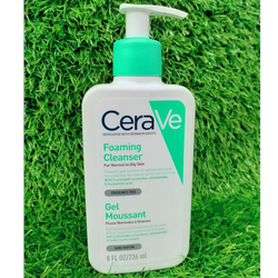فوم شستشو صورت پوست نرمال تا چرب سراوی CeraVe Foaming Cleanser
