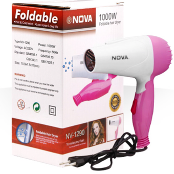 سشوار مسافرتی نووآ مدل NV-1290 Nova Foldab³