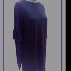 تونیک مشکی آستین بلند دوتیکه