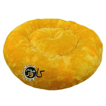 جای خواب و تشک سگ و گربه هوم کاور مدل دونات تدی