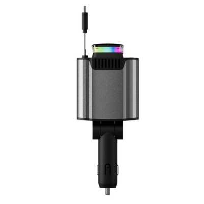 شارژر فندکی خودرو Starlight 120W | خوشبوکننده ماشین ؛ نور کهکشانی ؛ شارژ سریع 6 کاره  یا: