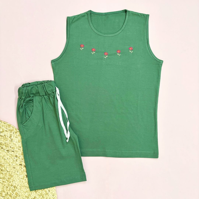 تاب و شرتک گلدوزی