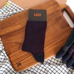 جوراب ساقدار کلاسیک مردانه برند لئو LEO کد 123