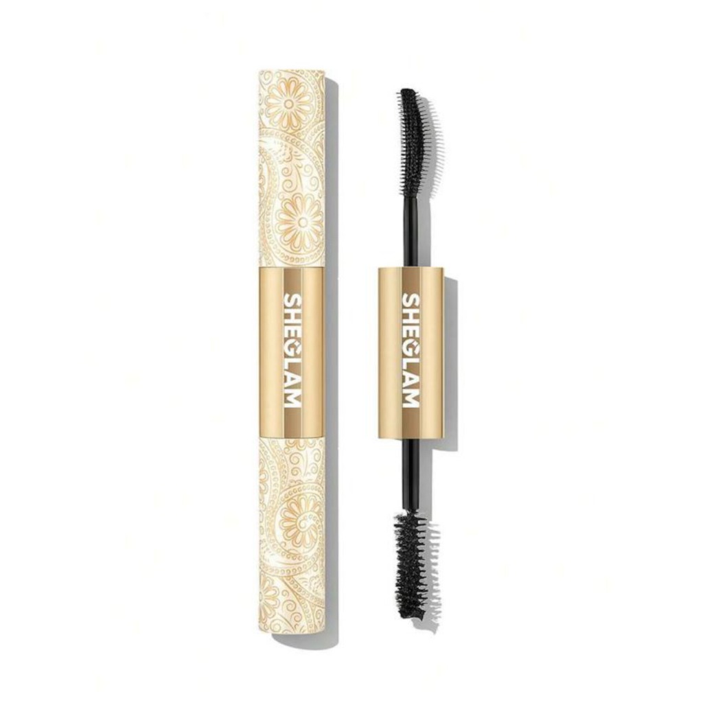 ریمل دو سر شیگلم مدل 24K Gold Multi Effect رنگ مشکی