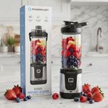 مخلوطکن شارژی Powerology Duomix PWPB27 | بلندر قابل حمل 600 میلیلیتر با شیکر اسموتی ساز