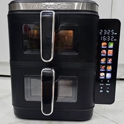 سرخ کن دو طبقه 18 لیتر سیلورکرست سه شاخه سفارش خلیج