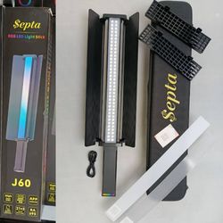 نور باتومی ( باتوم لایت ) مدل سپتا Septa J60 RGB Stick Light توان 48 وات واقعی