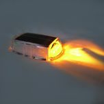 چراغ صابونی چهار لنز چشمک زن خورشیدی