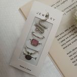 پک انگشتر مدل مار و جواهری