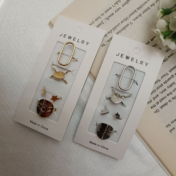 پک انگشتر پنج‌تایی مدل چشم