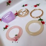 پک انگشتر رزینی پاستلی