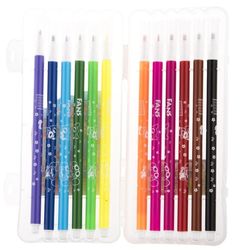 ماژیک رنگ آمیزی 12 رنگ واداتی fans