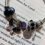 دستبند پاندورا مدل قلب مشکی