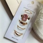 پک انگشتر جواهری برند کارتر