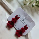 گوشواره عروسکی خرگوش قرمز