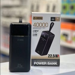 پاوربانک 40000 میلی آمپر Z-MINI مدل Q35