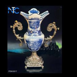 گلدان آبی زینک NTCایلیا5017
