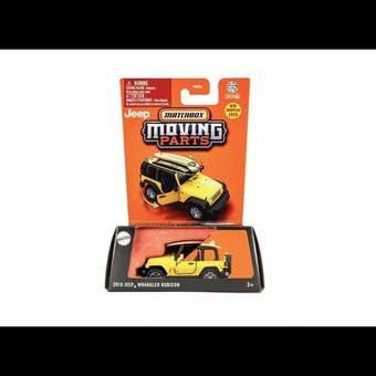 ماشین Match Box سری Moving parts مدل 2016 Jeep Wrangler Rubicon