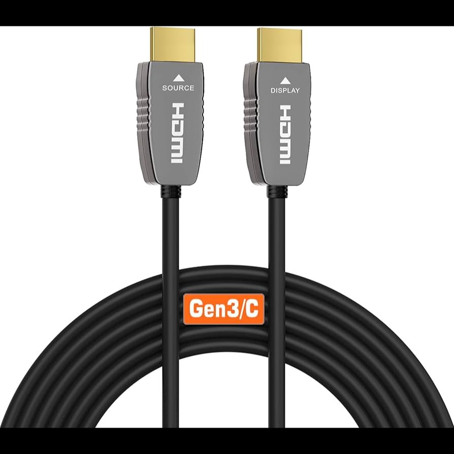RUIPRO 8K HDMI 2.1 Certified Fiber Optic Cable 7.5M – کابل فیبر نوری 48Gbps