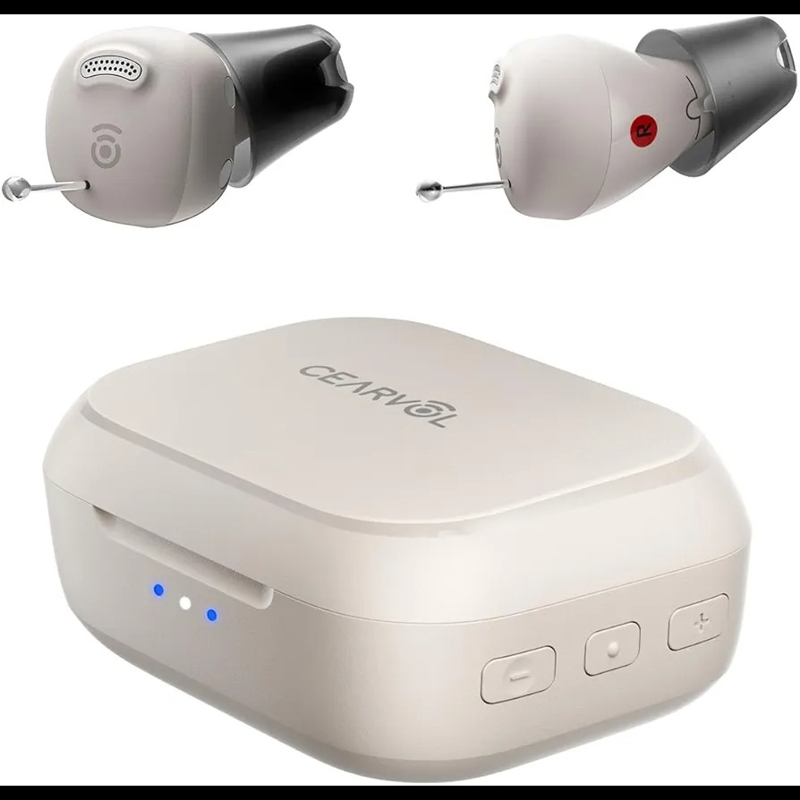 CEARVOL Nano – سمعک OTC داخل گوشی با کنترل کیس و گندزدایی UV