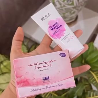 صابون و کرم ضد لک