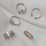 پک انگشتر پنج تایی مدل مینیمال