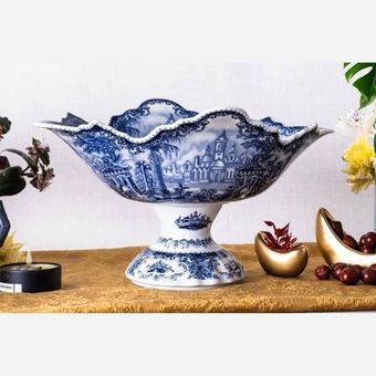 کشکول پایه دار متوسط آکسفورد آبی باواریا مد157