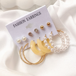 پک اقتصادی گوشواره شش تایی رزینی