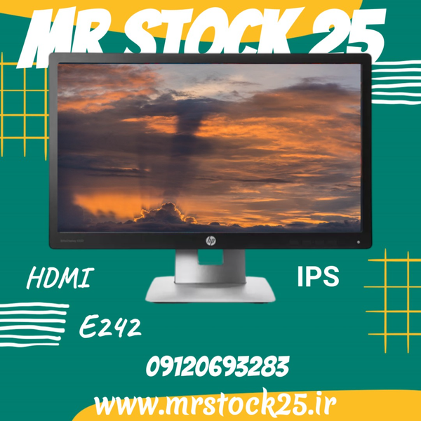 مانیتور استوک اچ پی 22 اینچ HP E222