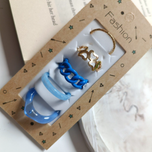 پک انگشتر رزینی طیف آبی