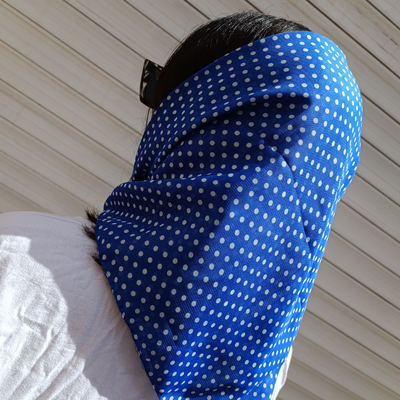 مینی اسکارف خال خالی