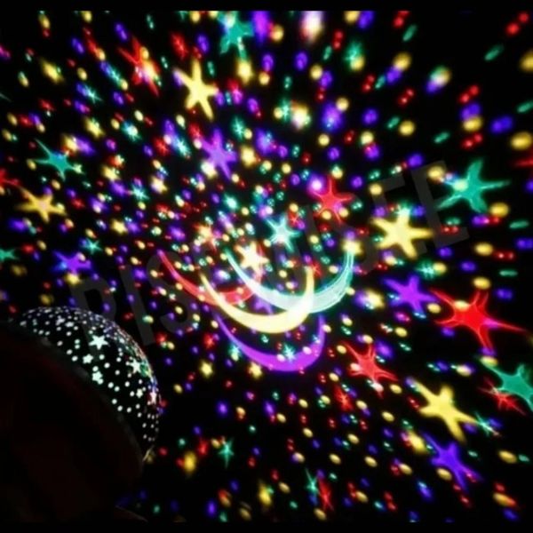 چراغ خواب/شب خواب کهکشانی چرخشی مدل Star Master با رقص نور