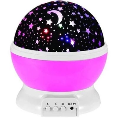 چراغ خواب/شب خواب کهکشانی چرخشی مدل Star Master با رقص نور