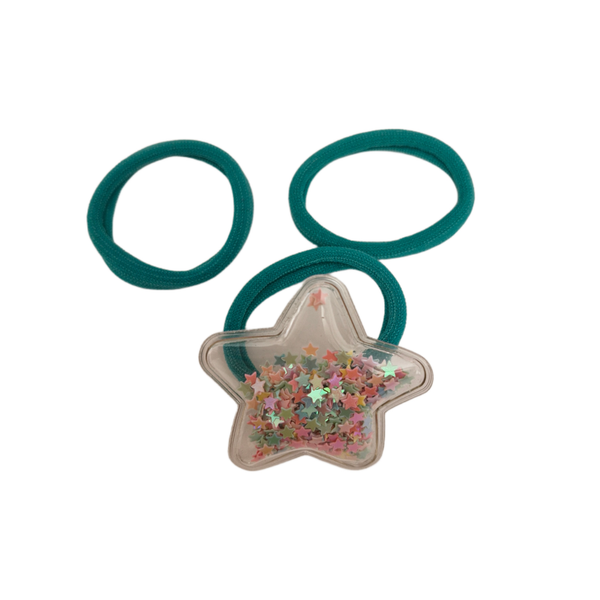 کش مو دخترانه 3 عددی آکواریومی