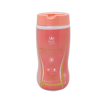 دستمال مرطوب استوانه‌ای پاک‌کننده آرایش  70 عددی