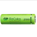باتری قلمی قابل شارژ جی پی مدل 2100 Rechargeable Recyko بسته دوعددی