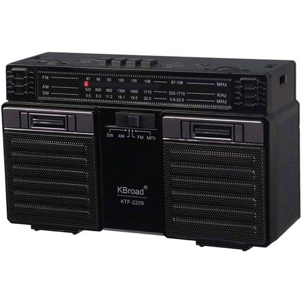 رادیو اسپیکر بلوتوثی خورشیدی کی برود KTF-2209