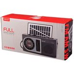 رادیو اسپیکر بلوتوثی خورشیدی کی برود KTF-2207