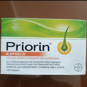 کپسول پریورین اصل بایر المان priorin