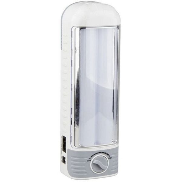 چراغ اضطراری شارژی HG DUE مدل HG-7738 ( با نور مهتابی)