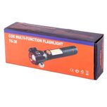 چراغ قوه پلیسی t6-38 دو لامپه شیشه شکن و نخ بر