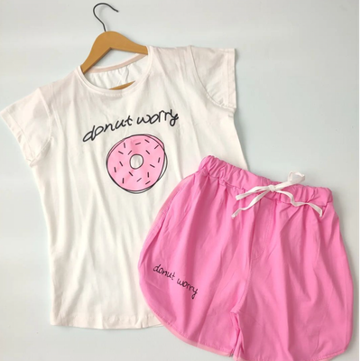 ست تیشرت شورتک دونات