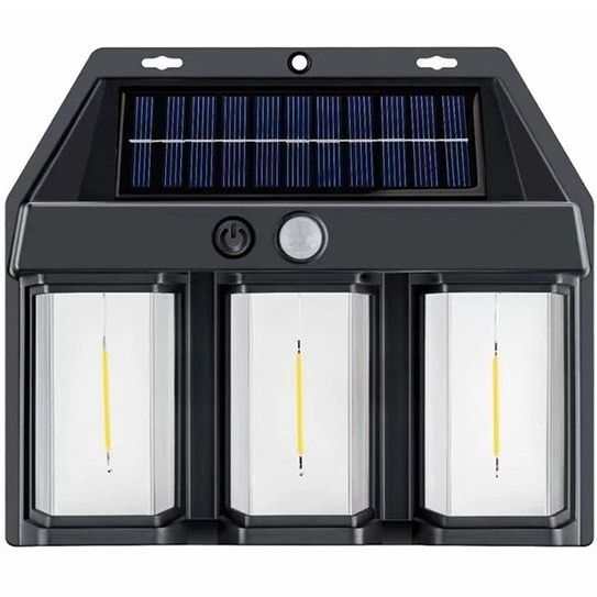 چراغ دیواری خورشیدی مدل CL3308 با حسگر حرکتی