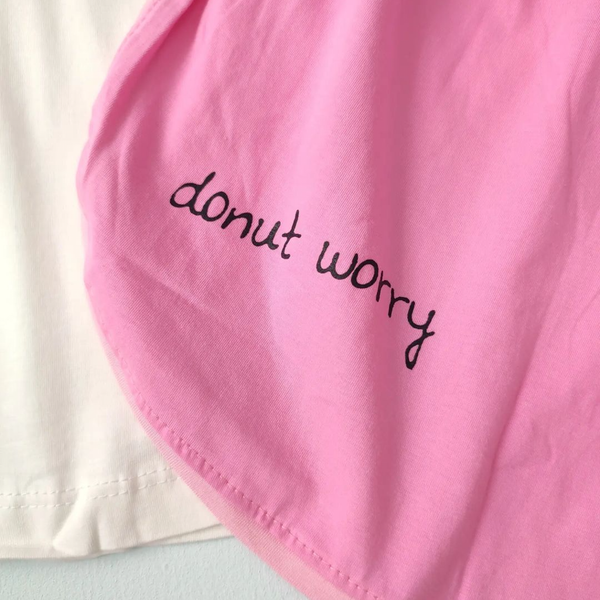 ست تیشرت شورتک دونات