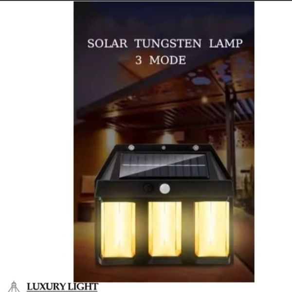 چراغ دیواری خورشیدی مدل CL3308 با حسگر حرکتی