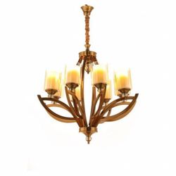 لوستر چشمی هشت شاخه لهستانی | آویز مدرن و ترند پذیرایی